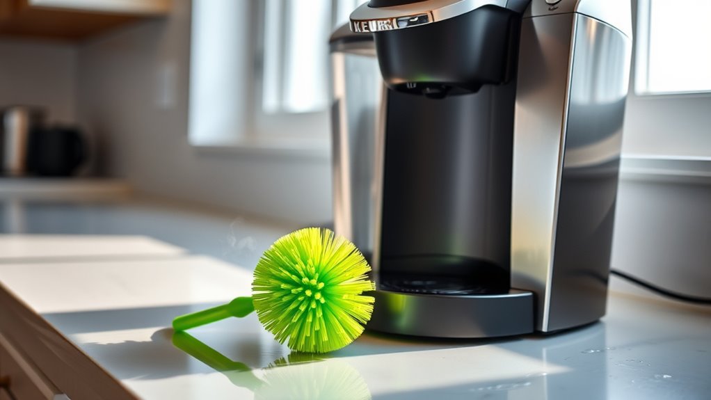 needle maintenance for brewing