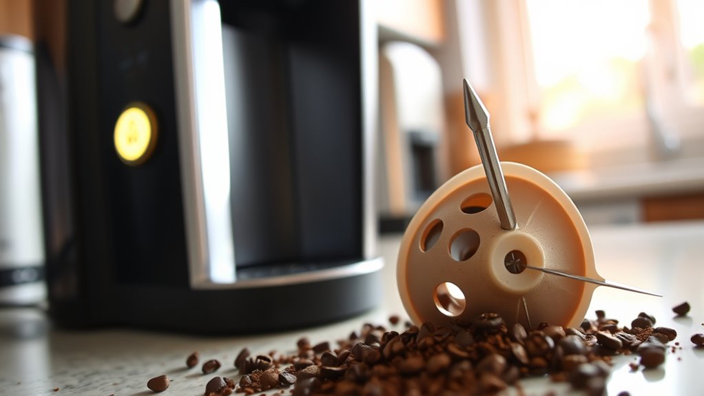 needle maintenance for brewing