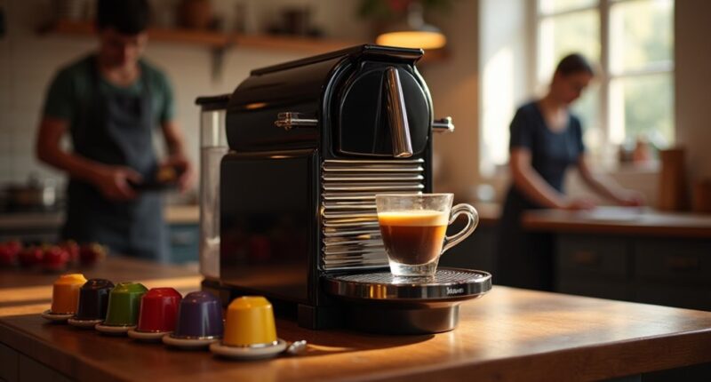 nespresso machines manufacturer details