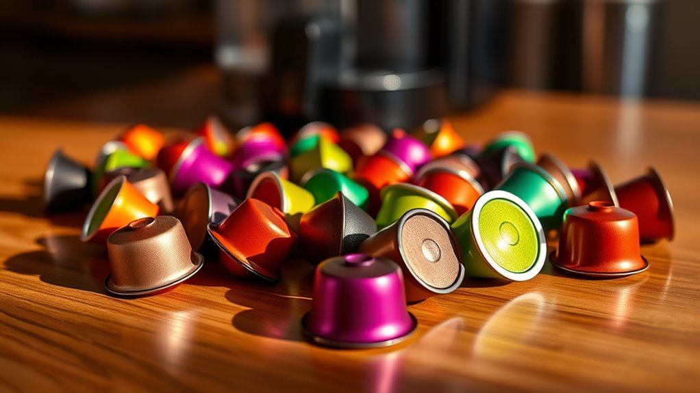 nespresso pods caffeine variations