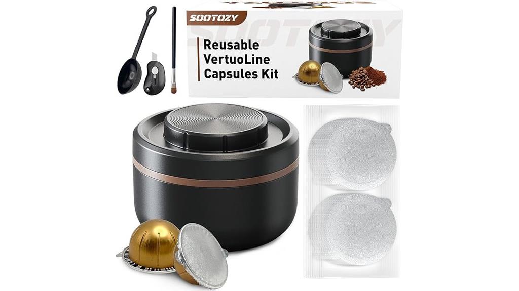 nespresso reusable capsule pods