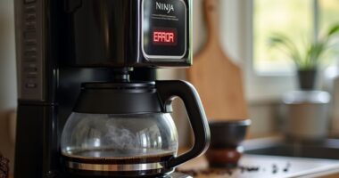ninja coffee maker shutdown issue