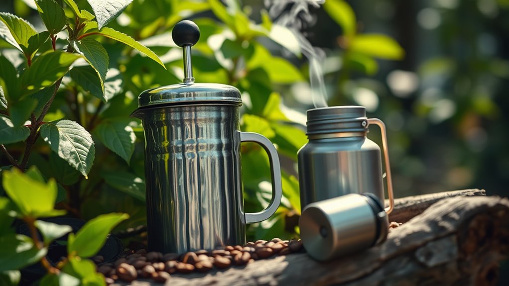 no fire coffee brewing options