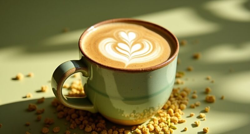 nutty creamy slightly sweet