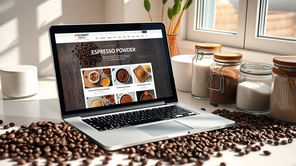 online baking ingredients retailers