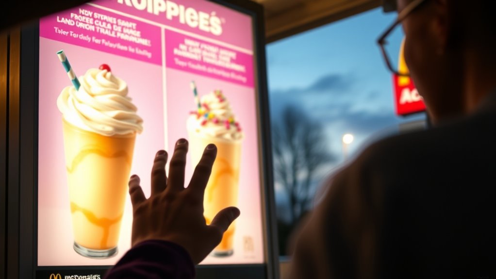 order mcdonald s frapp conveniently