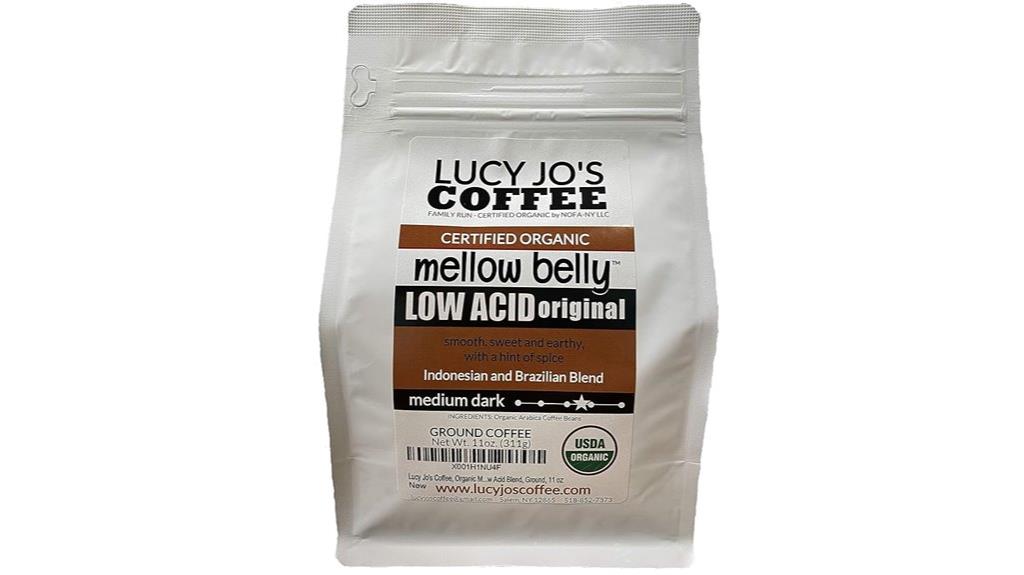 organic low acid coffee