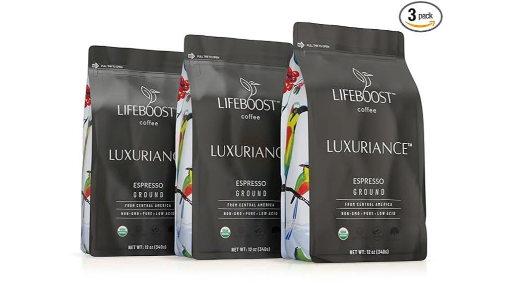 organic low acid coffee
