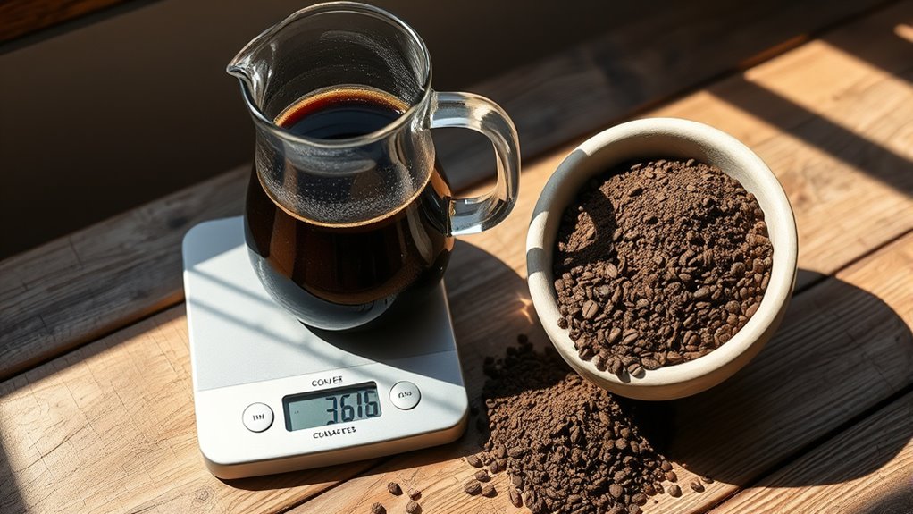 perfect coffee to water ratio