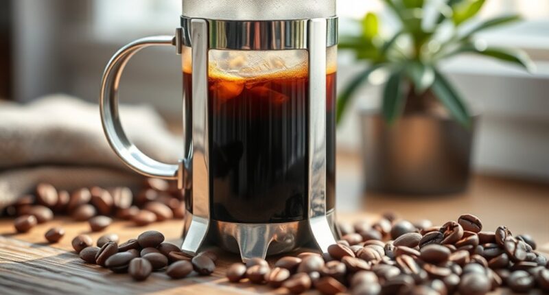 perfect french press coffee