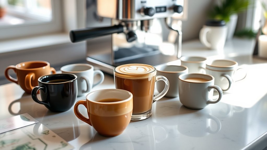 perfect latte cup size