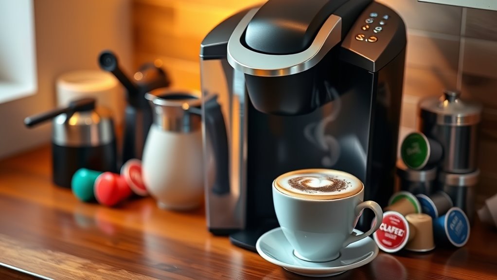 perfect milk based coffee maker