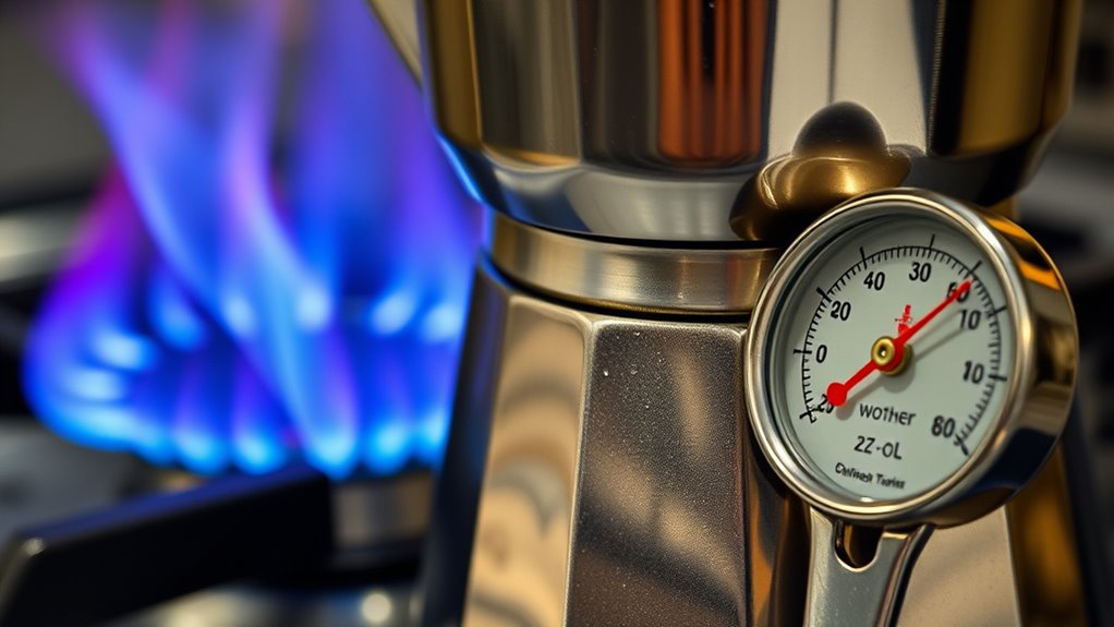 perfect moka pot brewing temperature