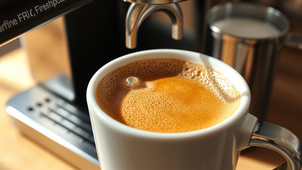 perfecting espresso foam quality