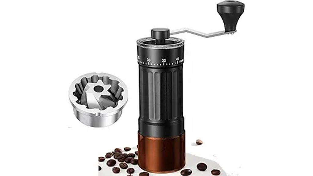 portable stainless steel grinder