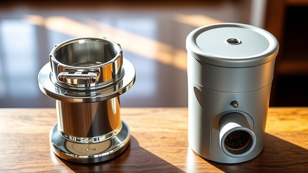 pressurized vs non pressurized portafilters