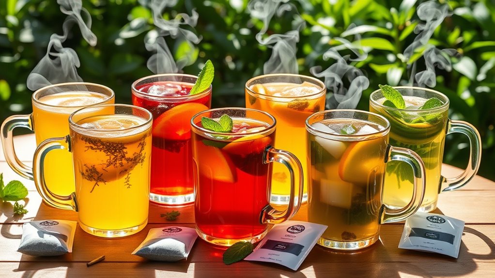 refreshing caffeine free herbal teas