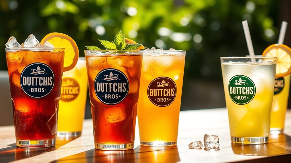 refreshing iced tea lemonade options