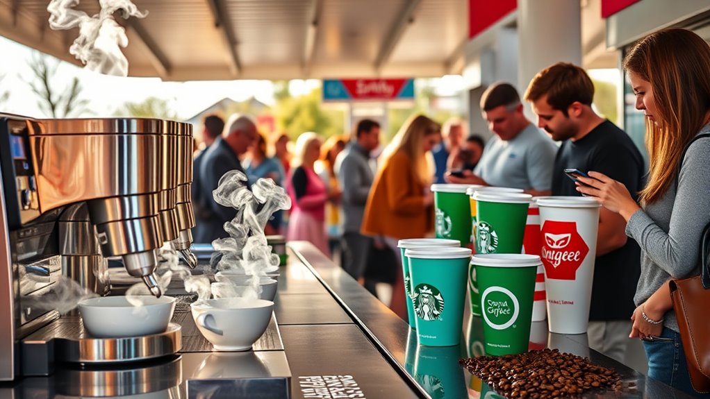 regional gas station coffee