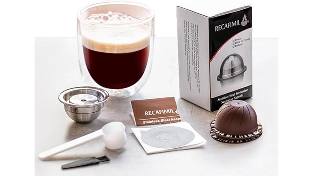 reusable coffee capsule system