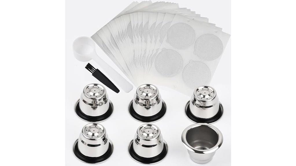 reusable nespresso coffee capsules