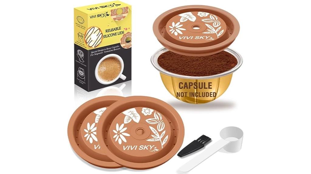 reusable nespresso pod lids
