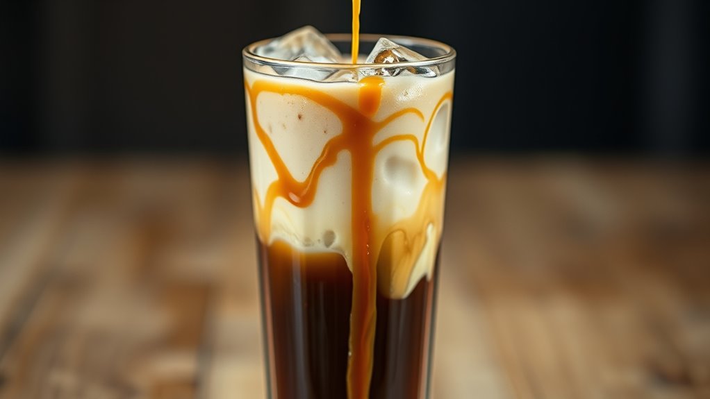 revitalizing iced caramel latte