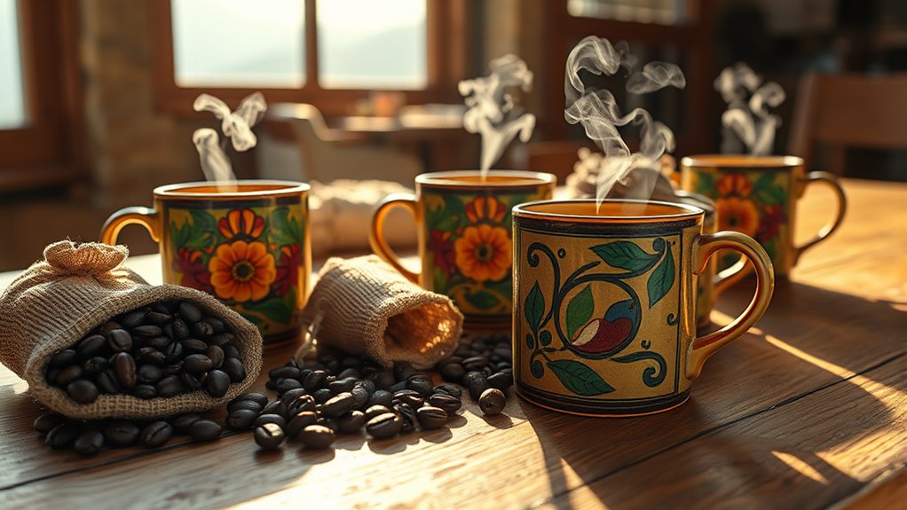 rich flavorful colombian coffee