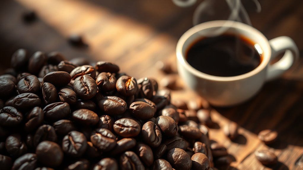 roasting enhances coffee flavor