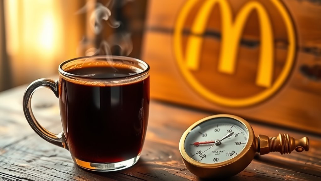 scorching mcdonald s coffee temperatures