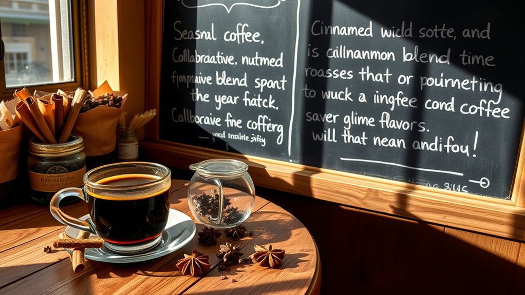 seasonal coffee collaborations delight