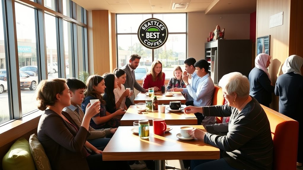 social coffee for millennials
