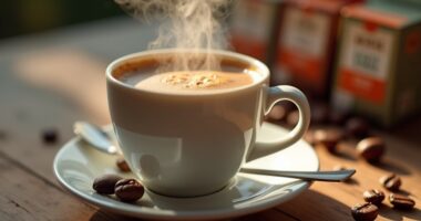 sour taste in instant coffee