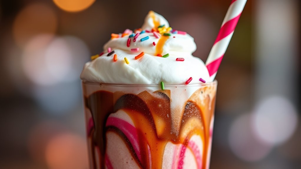 specialty shakes with cold foam