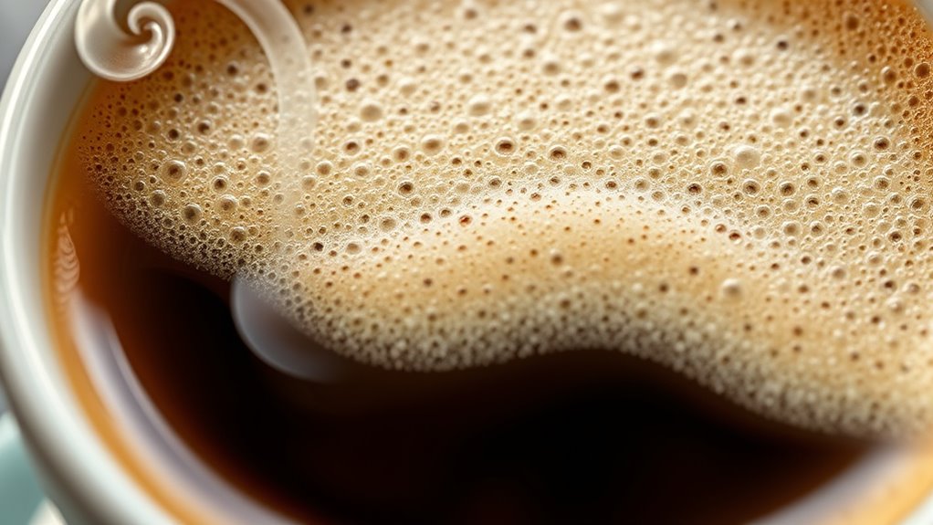 stable instant coffee foam