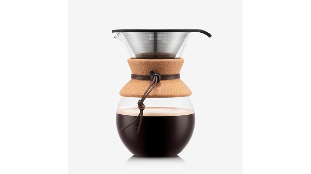 stainless steel pour over coffee