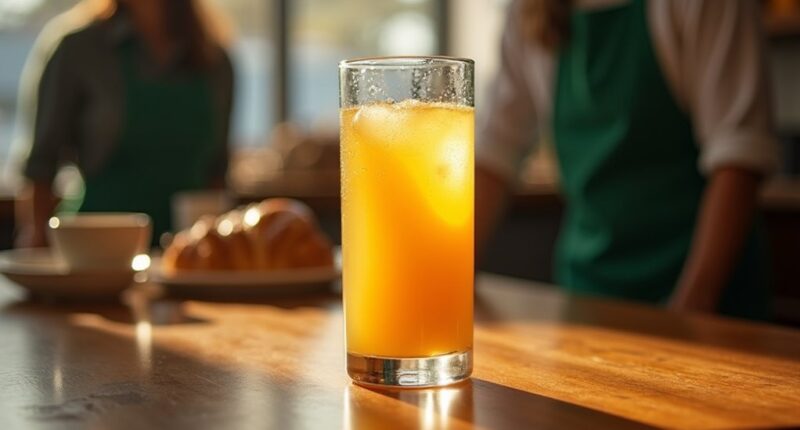 starbucks apple juice brand