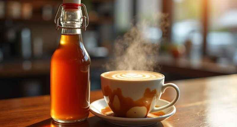 starbucks apple syrup brand