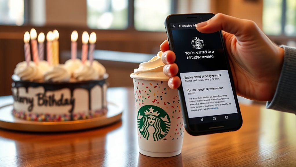 starbucks birthday drink eligibility