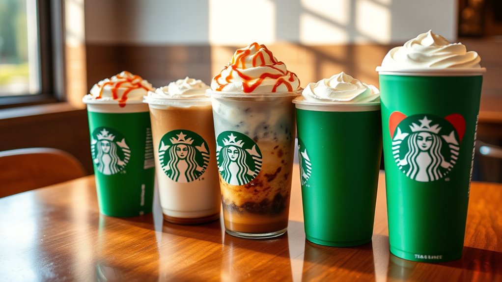 starbucks drink size preferences
