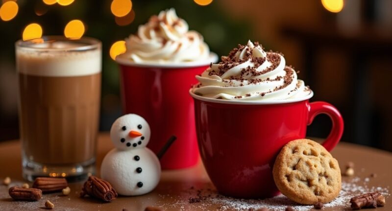 starbucks holiday drink offerings