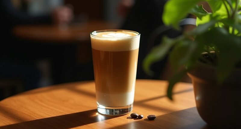 starbucks medium size coffee