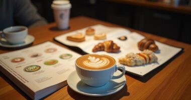 starbucks standard menu size