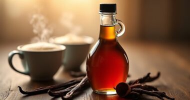 starbucks vanilla flavoring details