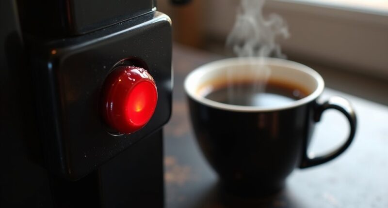 strong brew coffee option