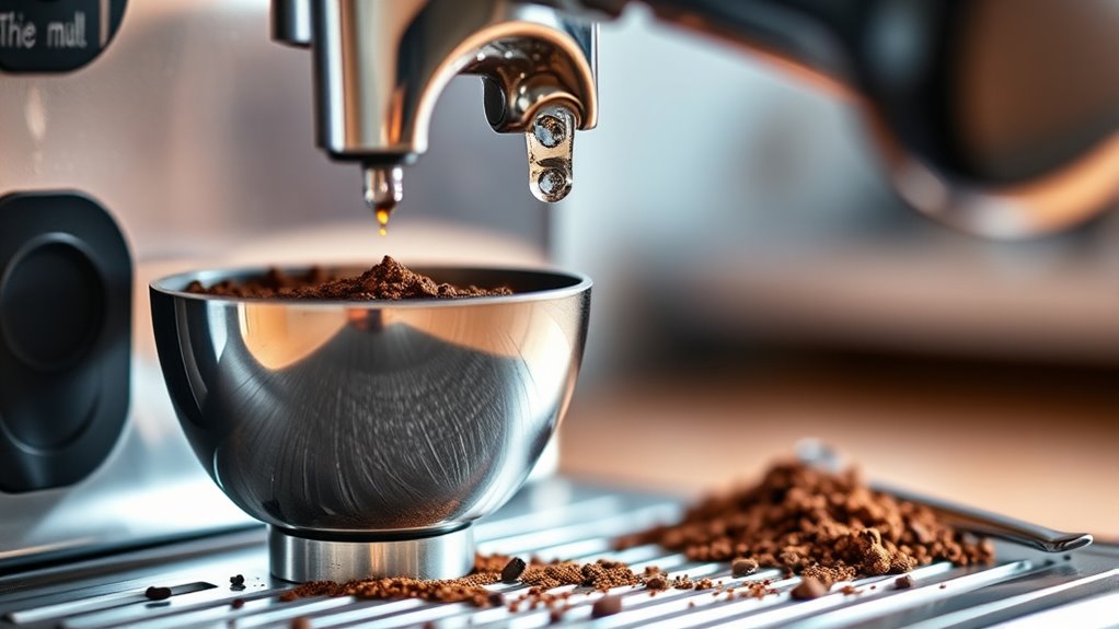 stuck espresso puck solutions