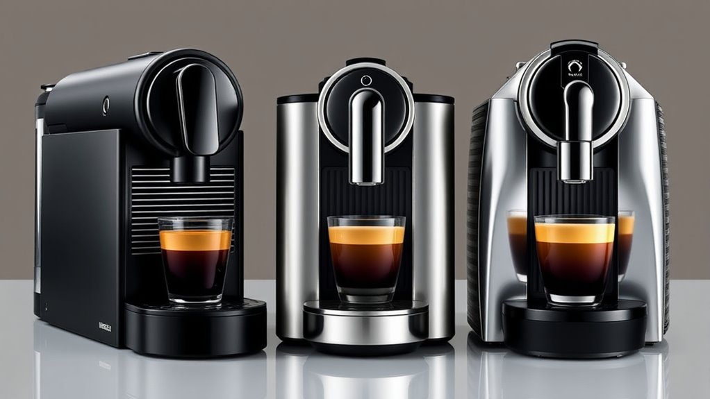 stylish coffee machine options