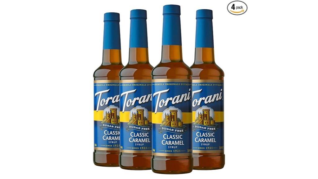 sugar free caramel syrup