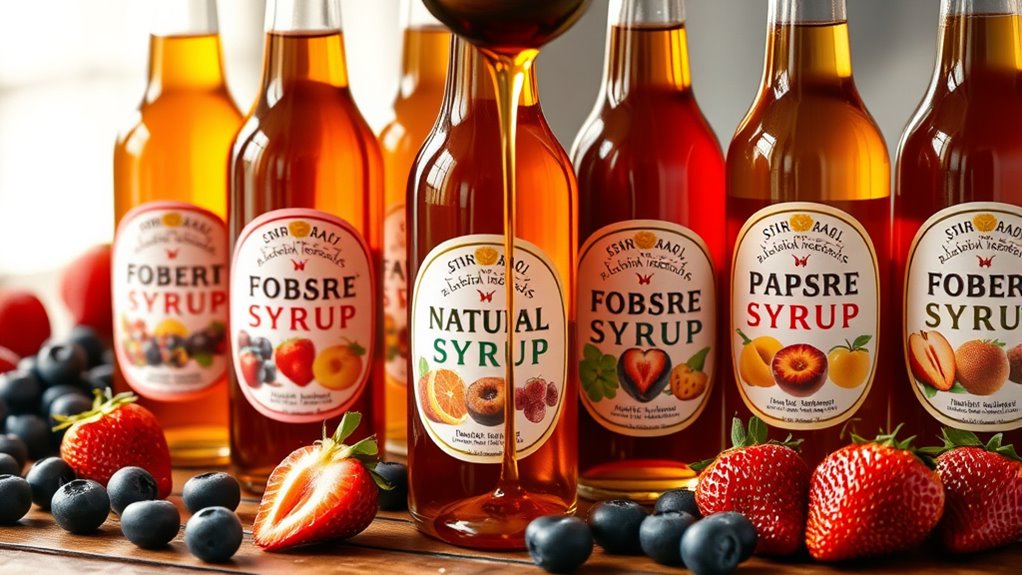 sugar free syrup options available