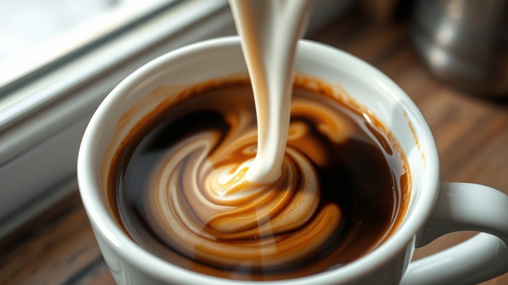 sweet cream coffee calories